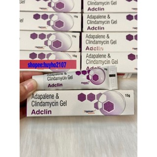 Kem Adclin Adapalene & Clindamycin chấm mụn ,giảm mụn Gel 15g.