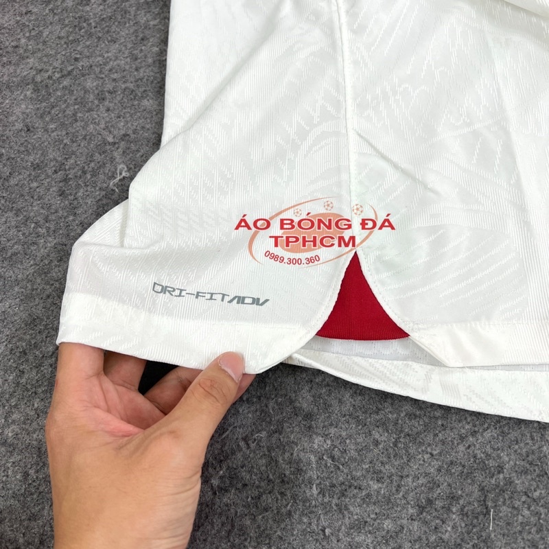 BĐN mùa WC 22/23 - Áo Bóng Đá bản PLAYER hàng Thái - BĐN Trắng 22/23