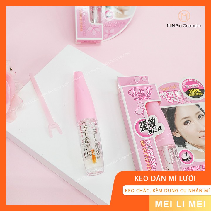 Gel kích mí mei li mei chuẩn đẹp, không sợ lộ mí dán kèm cây nhấn mí – HUKB810