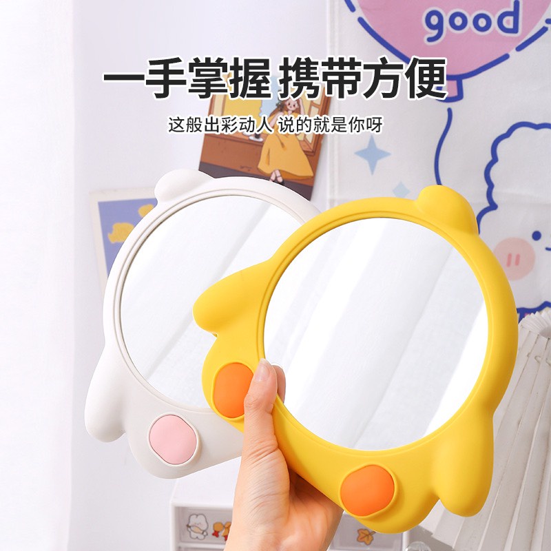 Gương hình vịt vừa để bàn vừa treo tường - shop Liam