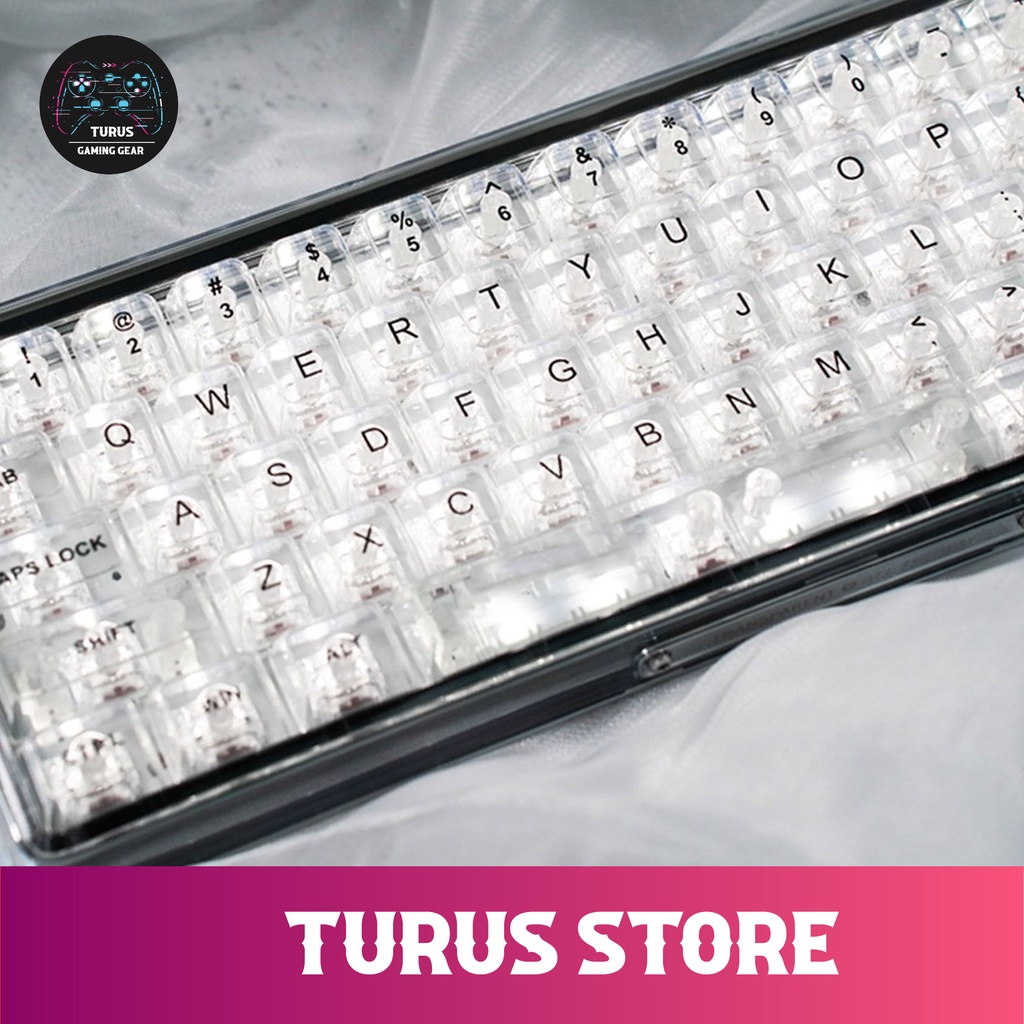 Keycap Trong Suốt Xuyên Led Cho Bàn Phím Cơ