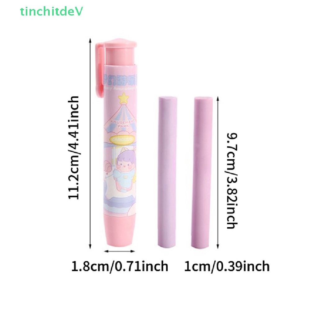 Cục Tẩy Bút Chì Họa Tiết Hoạt Hình Đáng Yêu Tiện Dụng Và Thay Thế