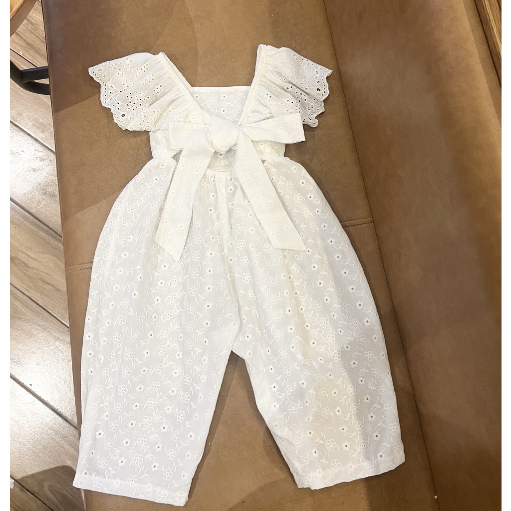 Jumsuit Thô Boi Cực Xinh Cho Bé Đi Chơi Đi Biển
