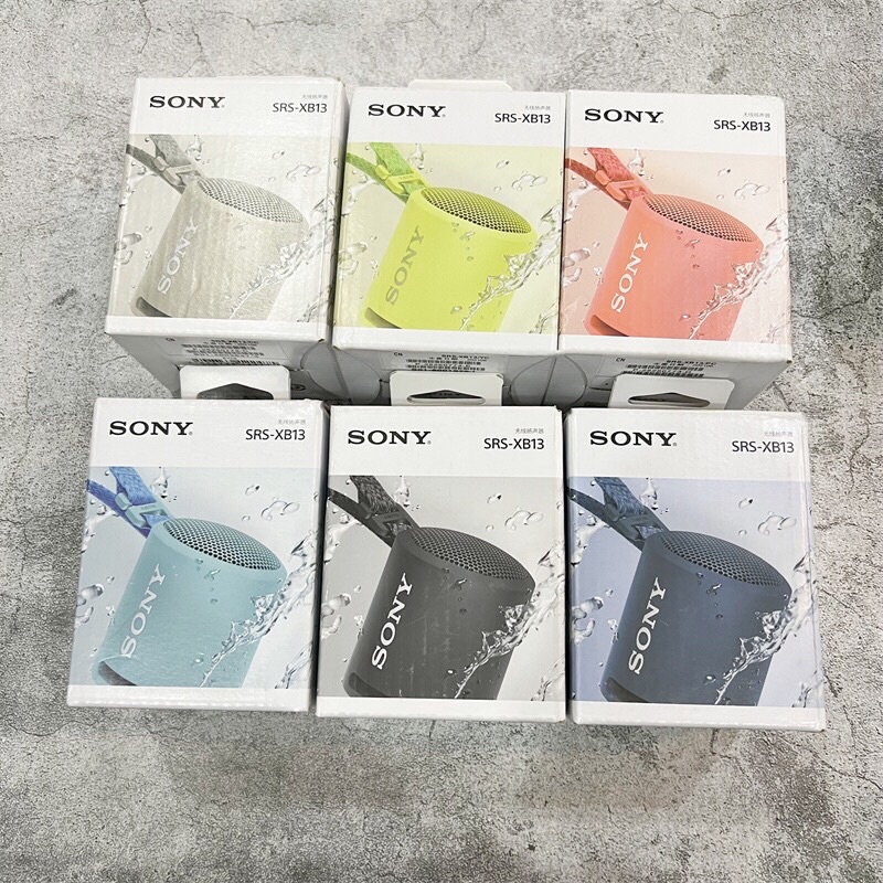 Loa Bluetooth Sony SRS-XB13 Extra Bass Mạnh Mẽ Pin Sử Dụng 16H Kết Nối 2 Loa Hàng Mới Fullbox