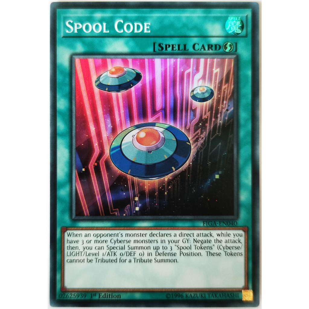 [Thẻ Yugioh] Spool Code |EN| Super Rare