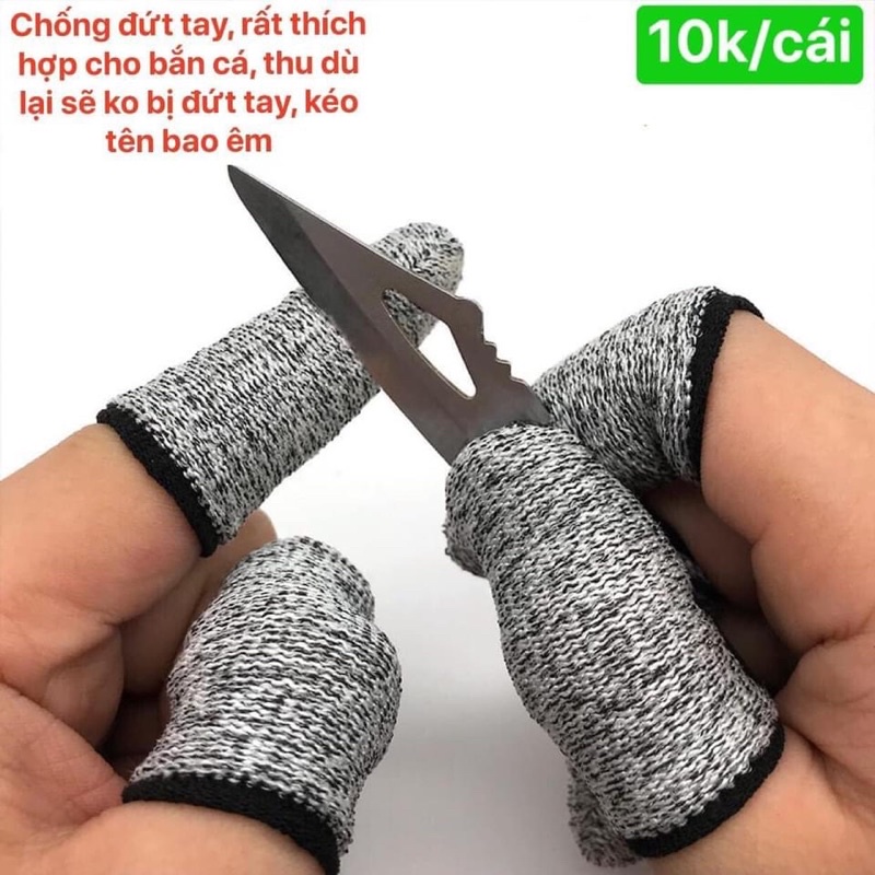 Bao tay ngón chống cắt, cầm kéo tên bắn cá