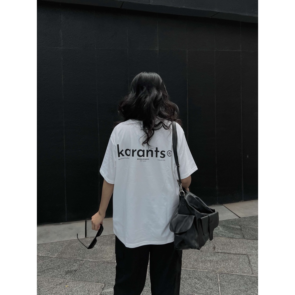 Áo Thun Local Brand Unisex Karants Premium 100% Cotton Basic Tee - KR01A- JKLB2023