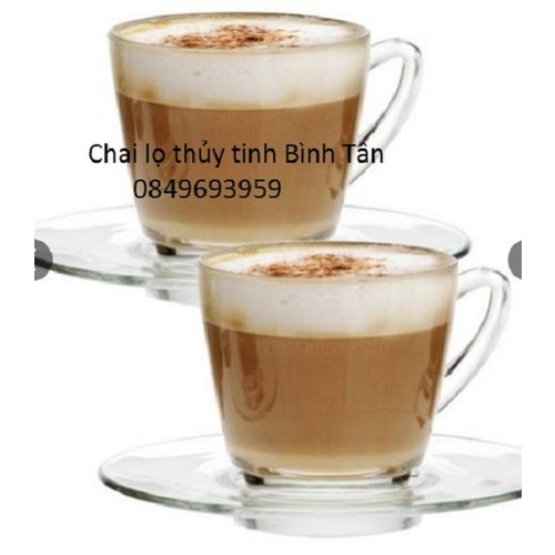 Bộ Tách Thủy Tinh Uống Trà 200ml, 220ml, 245ml , Nhập khẩu Thái Lan