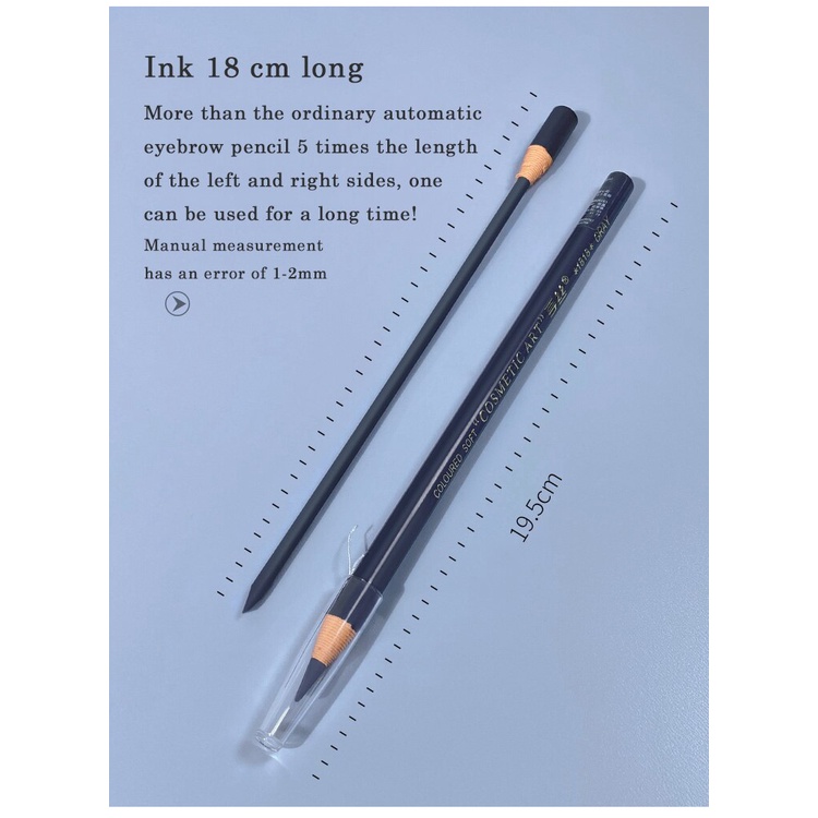 Chì Kẻ  Mày, Chì Xé 1818  Định Hình Cân Bằng Lông Mày  Một Cách Tự Nhiên Bằng Cách Kẻ Mày Hay Phẩy Sợi, Không Thấm Nước