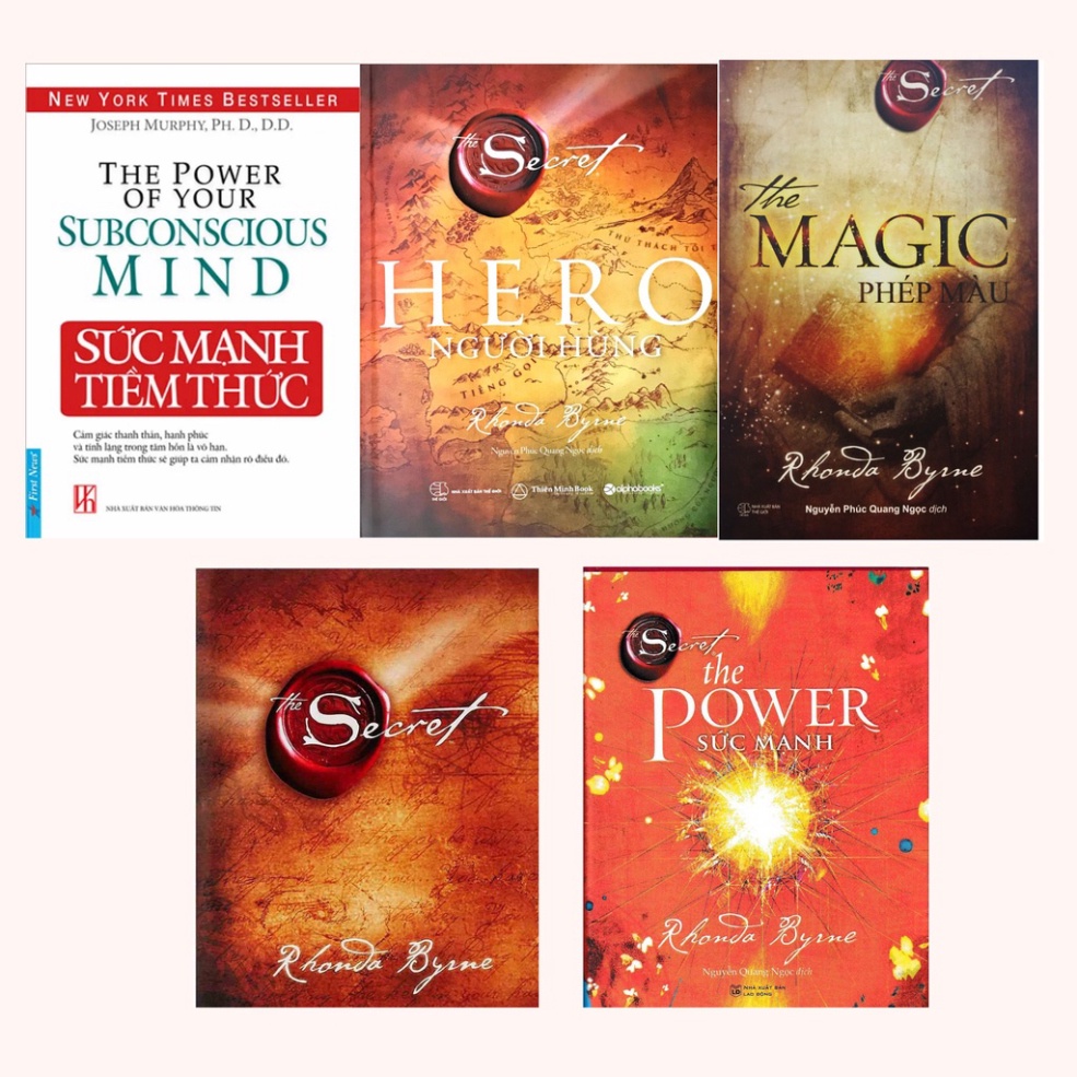 SÁCH - Sức mạnh tiềm thức, Hero người hùng, Magic phép màu,... Ngọc Lam Books