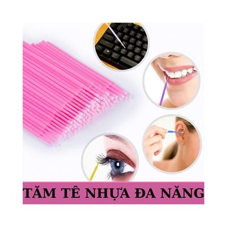 Bông Tăm Nhựa Chấm Tê ( 1 hộp 100 que )