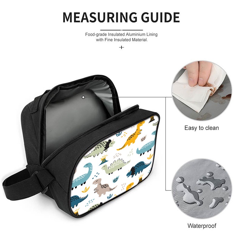 Blackpink Túi Đựng Hộp Cơm Trưa Cách Nhiệt In Hình Hoạt Hình Cho Bé