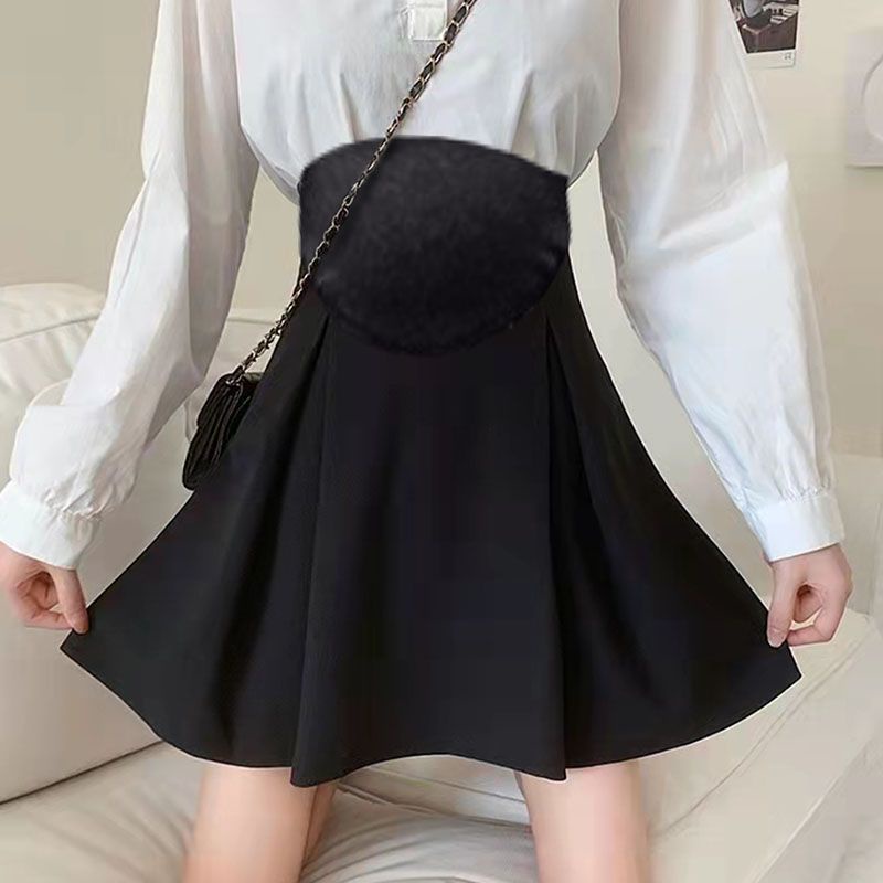 Chân Váy Chữ a Lưng Cao Dáng Ôm Thời Trang Hàn Quốc 2022 Cho Mẹ Bầu Đồng Hồ Đeo Tay Look Culotte