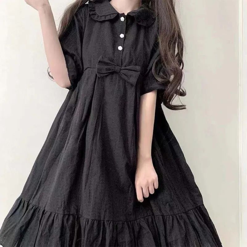 Đầm Công Chúa Mùa Hè Tay Cộc Phong Cách Thời Trang Mới Cho Bé Gái 3-5 - 8-10 - 12-13 Tuổi/043