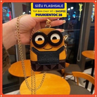 Túi đeo chéo nữ mini hình minion dễ thương 🌺phukientoc28🌺 ví mini cho bé hình minion kute lắm nha