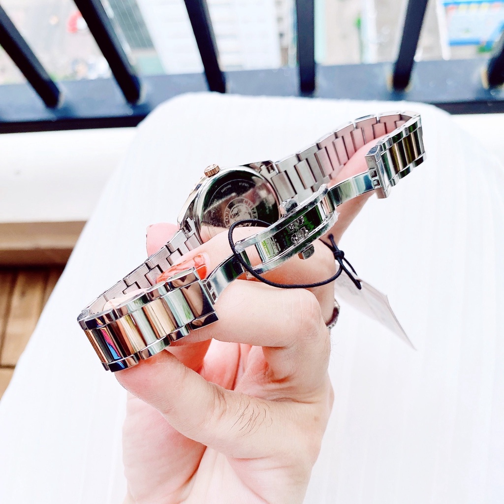 Đồng hồ nữ dây thép Citizen Eco Drive Arezzo EM0876-51D