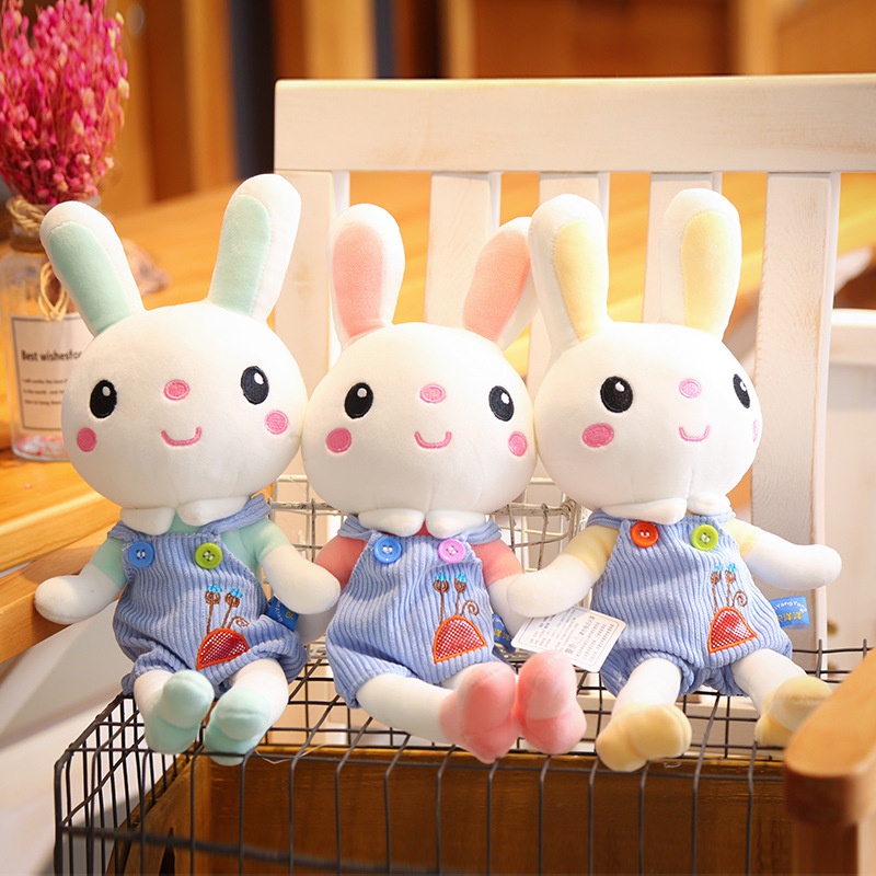 Thỏ Nhồi Bông Mặc Váy Dễ Thương Cho Bé