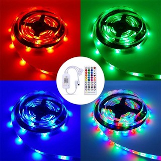 Bluetooth LED Controller+40 Keys Remote Control RGB DC5-24V for 5050 3528 RGB LED Light