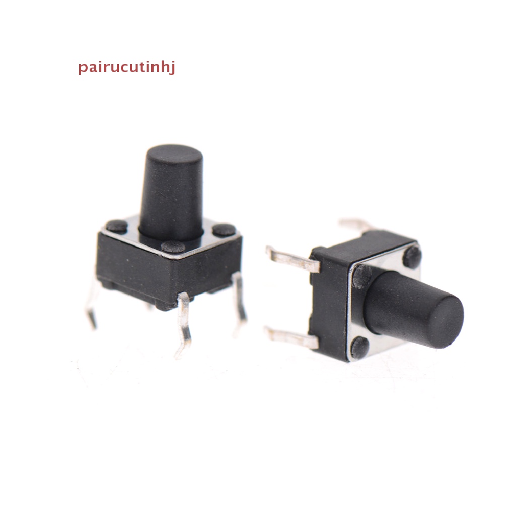 Set 50 Công Tắc Nút Nhấn Micro 4 Chấu 6 * 6 * 8mm