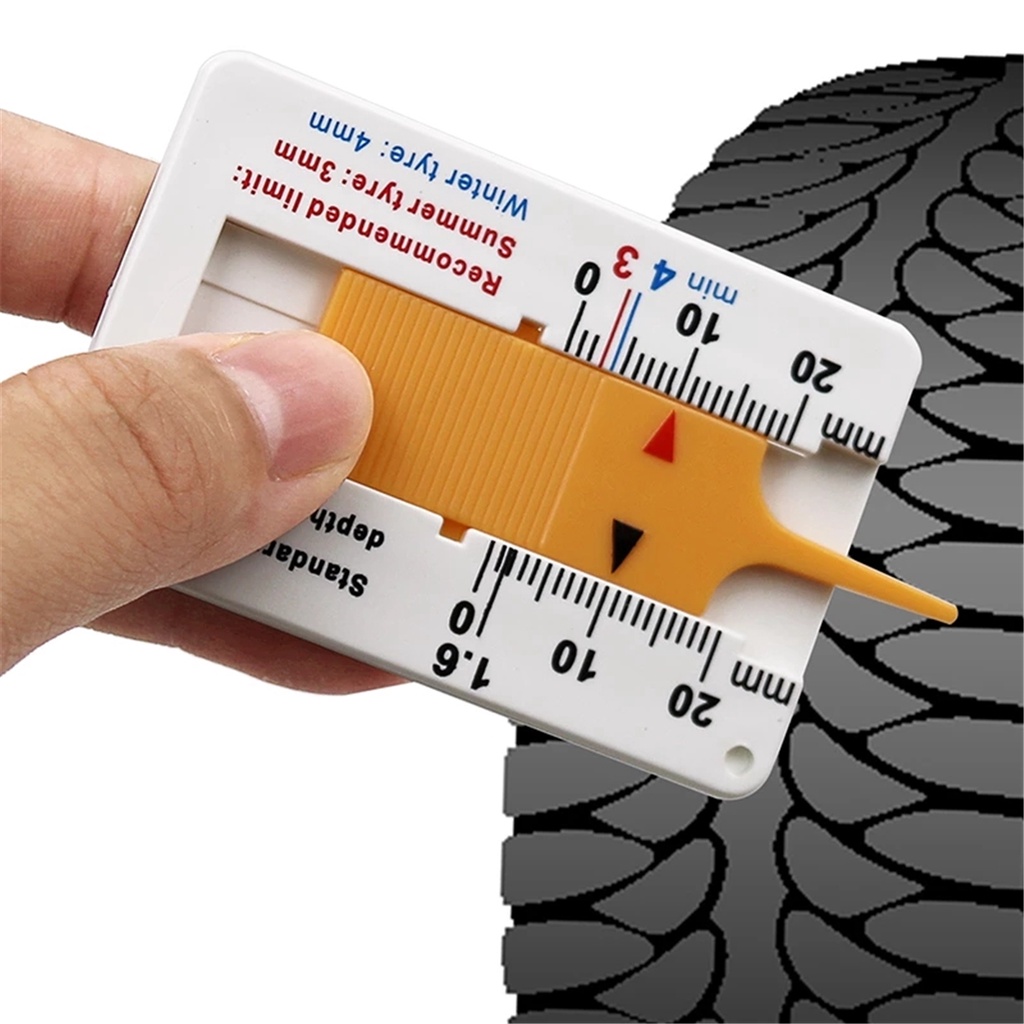 Thước Đo Độ Sâu Lốp Xe Hơi / Xe Máy 0-20mm Chuyên Dụng