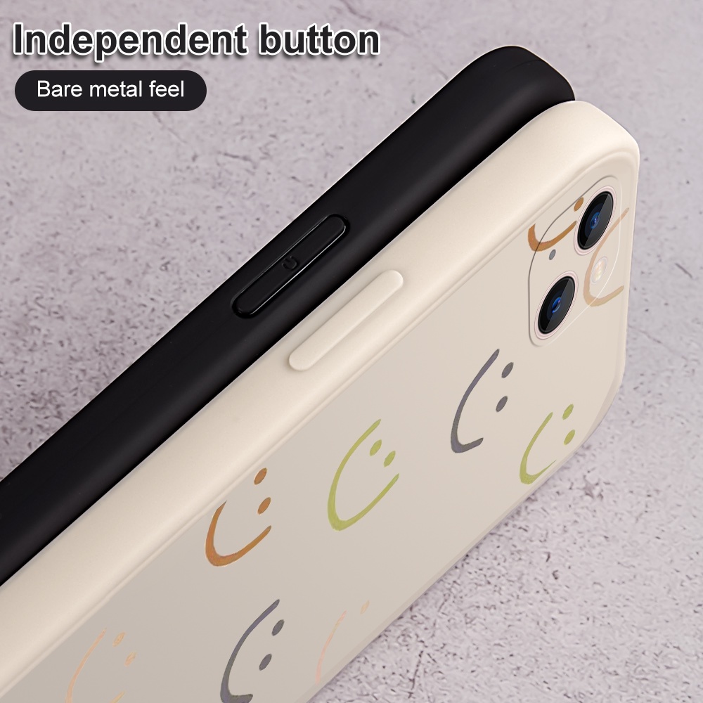 Ốp Điện Thoại Silicon Hình Mặt Cười Cho Redmi Note 11 11s 8 Pro 10 Pro 11 Pro 10 10S 9 9T Pro 9s 7 Pro 7s Poco M4 Pro 5G B1K429L