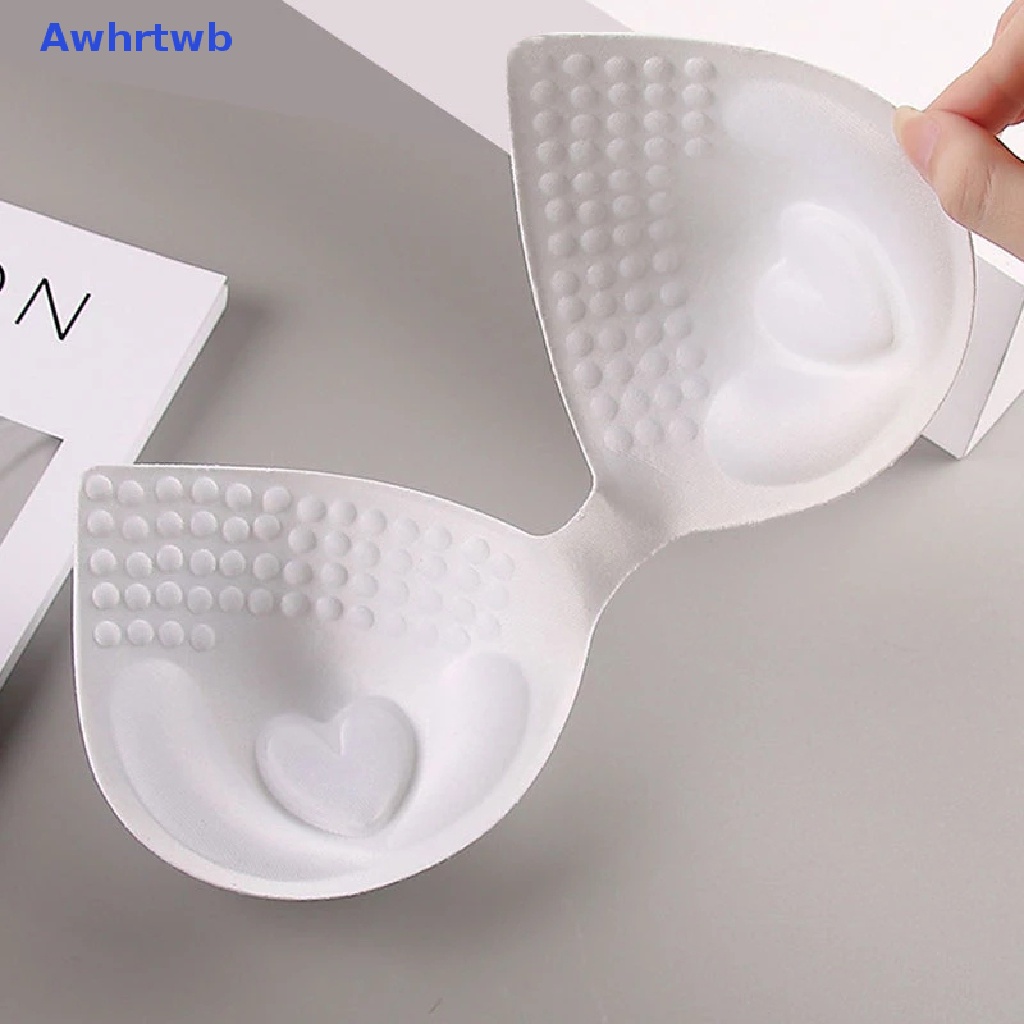 Awhrtwb Đệm Ngực Dày Một Mảnh Hỗ Trợ Massage Ngực Dạng Bàn Tay Trái Tim Mới