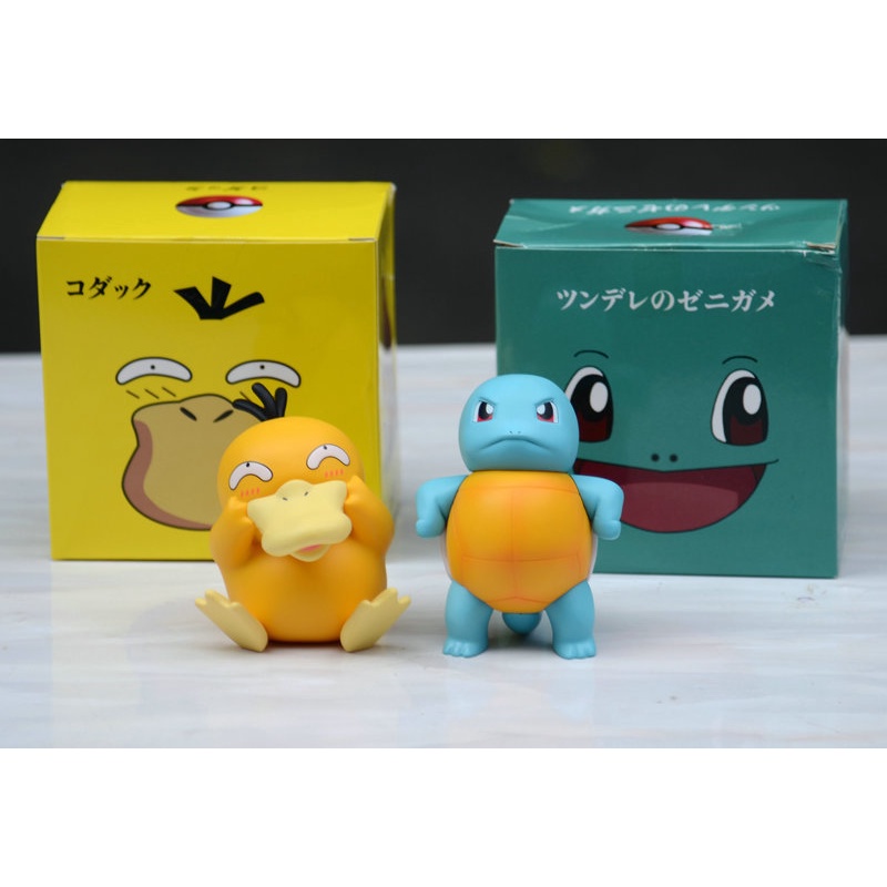 Mô Hình Pokemon Squirtle Psyduck Snorlax Dễ Thương Trang Trí Xe Hơi