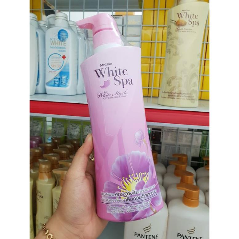 Kem dưỡng da toàn thân Mistine White Spa Lotion 400ml