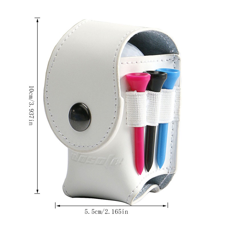 Túi Da Đeo Hông Đựng Dụng Cụ Chơi Golf Tiện Lợi