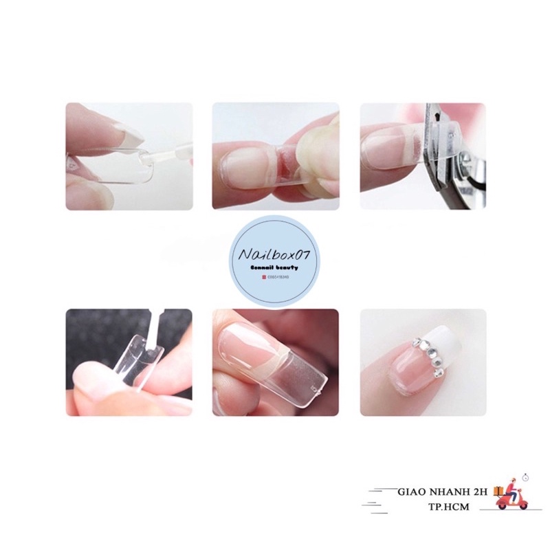 KEO MIXBON DÁN MÓNG TAY - NAIL BOX
