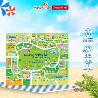 Sách - Cuốn sách khổng lồ về trò chơi tư duy - Maps Acitivity Pad