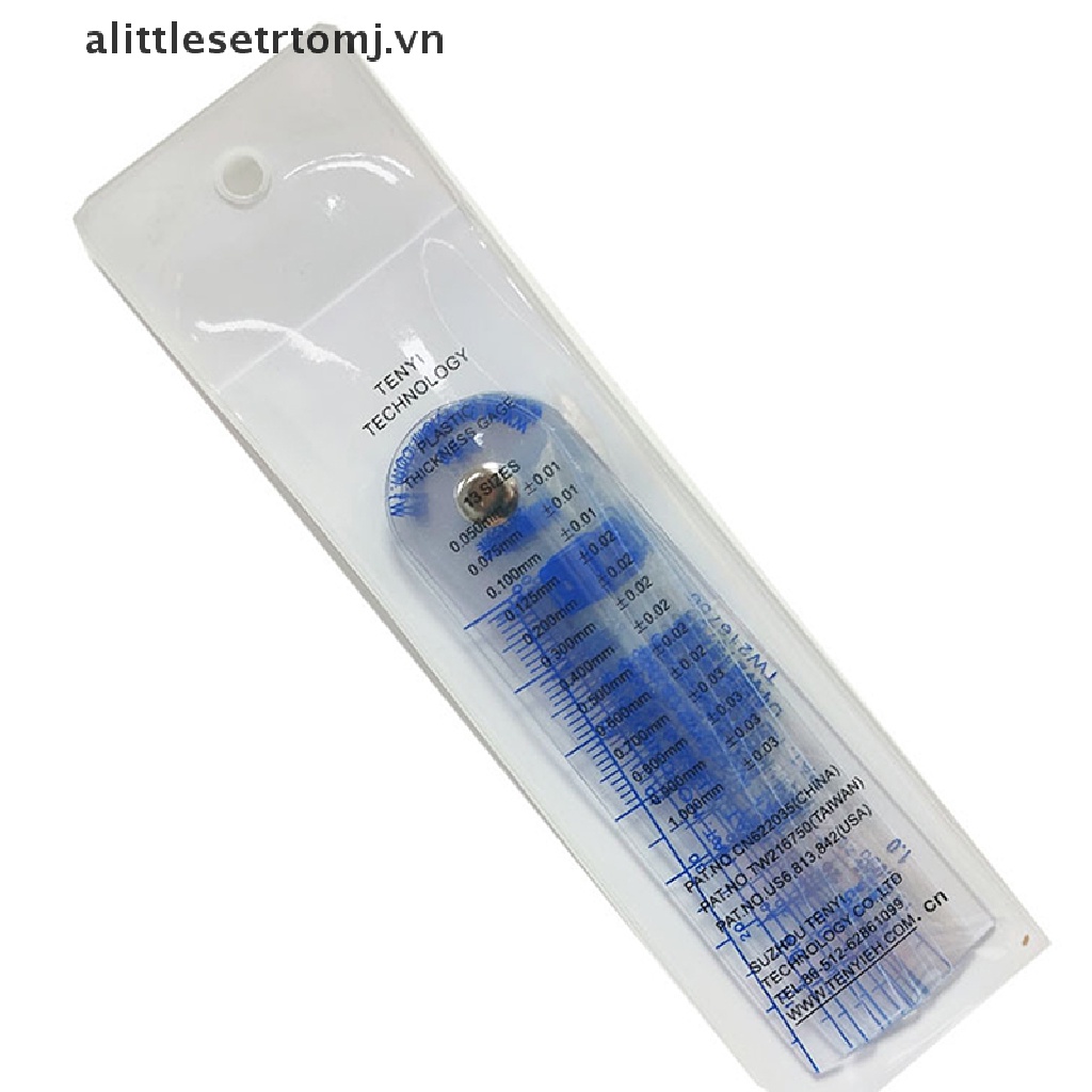 Thước Đo Bằng Nhựa Dày 0.05-1mm Chuyên Dụng