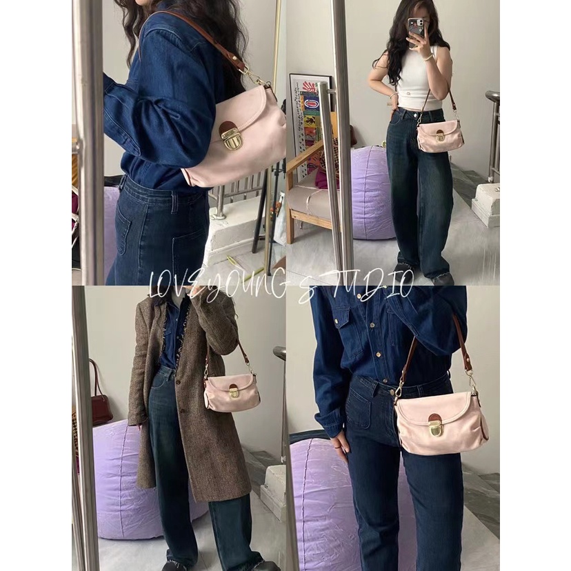 Túi Xách Da Lộn Thiết Kế Mới Cao Cấp Thời Trang