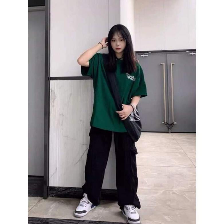 [ Rẻ Vô Địch ] Áo Thun 3158 Cotton Khô Nam Nữ Tay Lỡ Unisex Hình In 2 Mặt Under