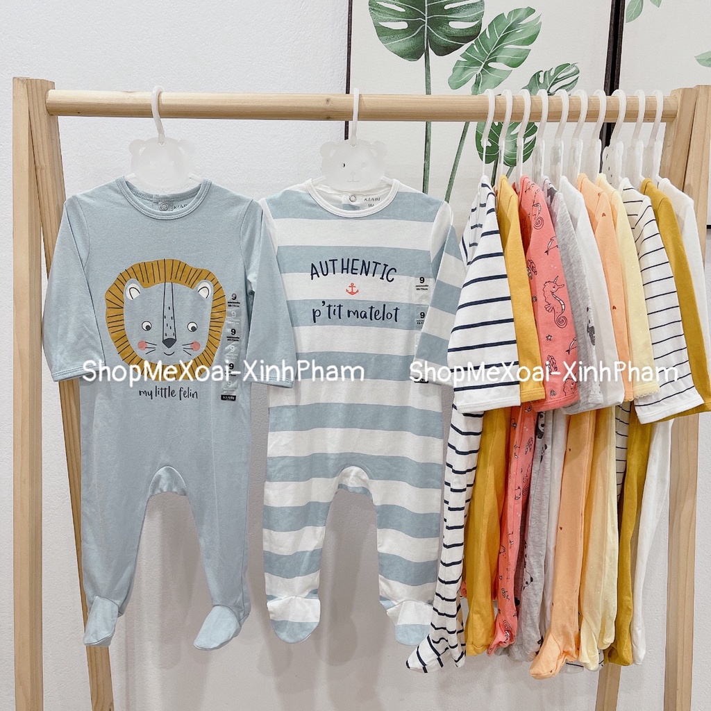 Size 24M 10-12kg Body sleep 100% Organic cotton hiệu KIA.BI xuất xịn hàng