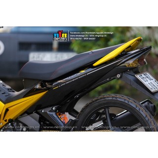 Tem Exciter 2008 - 2010 mẫu Cryton (Đen -Vàng)