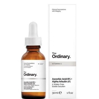 Serum sáng da The Ordinary Ascorbic Acid 8% + Alpha Arbutin 2%