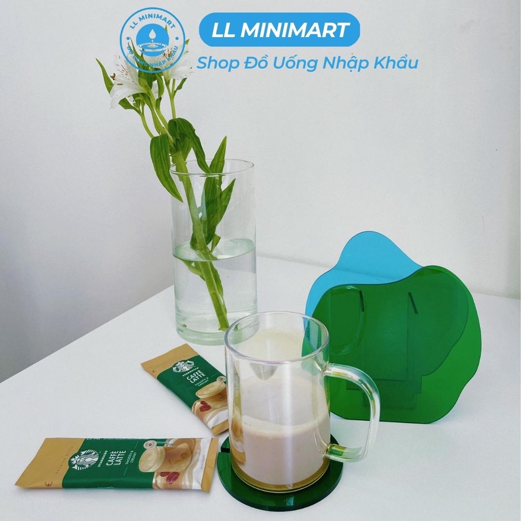 COMBO 2 Hộp Cà Phê Hòa Tan Starbucks Latte Hộp 4 Gói x 22G