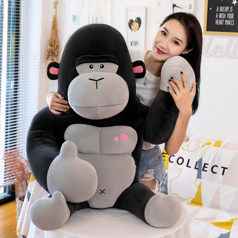 Thú Nhồi Bông Hình Khỉ Đột Dễ Thương Cho Bé