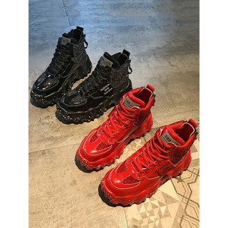 ORDER - Giày thể thao Sneaker, đế cao đính đá cực chất Ulzzang  (Có Ảnh thật)
