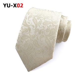 Cà Vạt Lụa 8cm In Hoa Thời Trang Lịch Lãm Cho Nam
