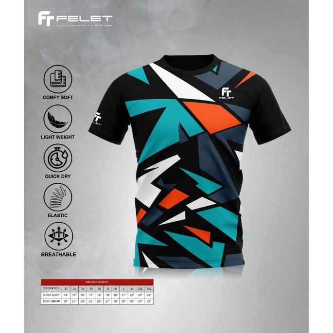 Felet JERSEY Đồ Họa TEE RN 3606