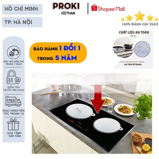  Miếng lót bếp từ Proki làm bằng cao cấp chống trầy xước mặt kính bếp chịu lực giữ vệ sinh chống cháy xoong nồi 