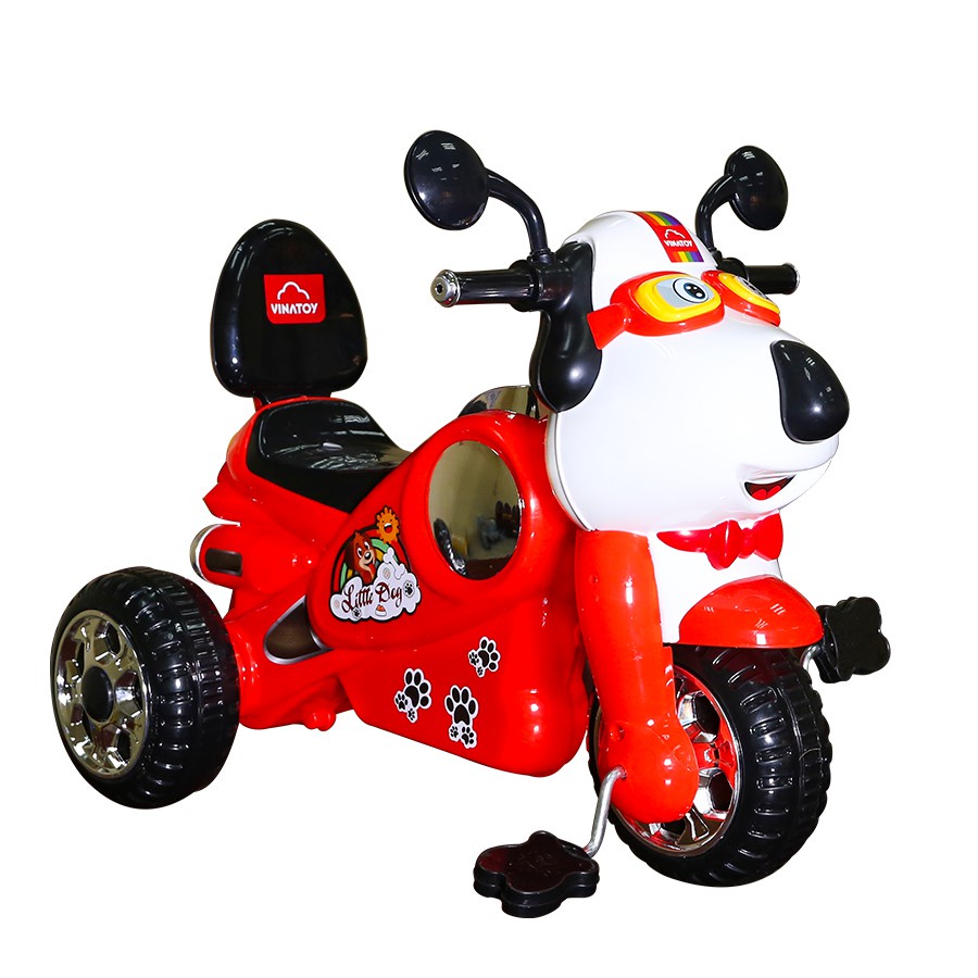 Xe 3 Bánh Nhựa Chợ Lớn L9 hình Chú Chó Thông Minh  - M1814-X3B - Dành Cho Bé Từ 2 Tuổi