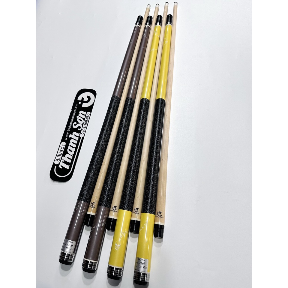 Combo bida lỗ/Pool cue Cơ Fury( CS-3,CS-4,CS-2,CS-5)