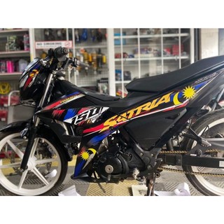 Tem Rời Suzuki Raider Satria Cờ Malay