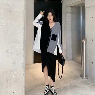 (Order ) Áo sơ mi phối len (kèm ảnh thật)