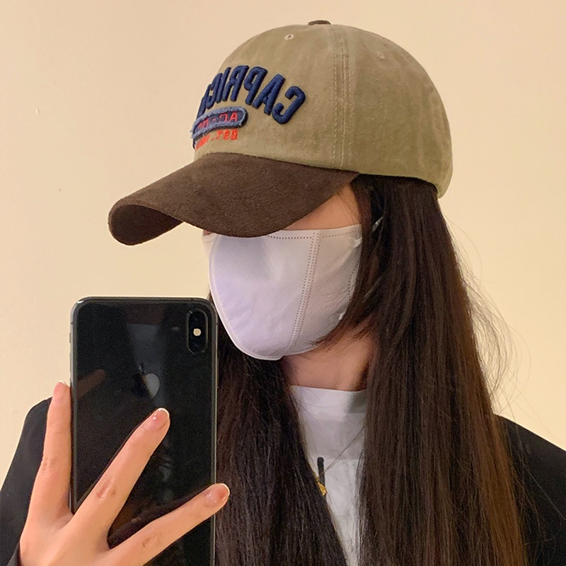 Mũ Lưỡi Trai Thêu Chữ Phong Cách Thời Trang Mới Cho Nữ