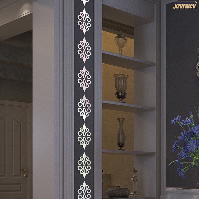 Miếng Dán Tường Trang Trí Tráng Gương 3d Tự Dính Họa Tiết Mosaic Dành Cho Phòng Khách / Lối Đi