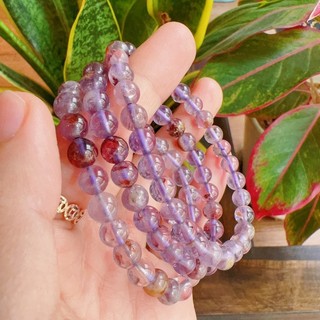 Vòng Super Seven Amethyst